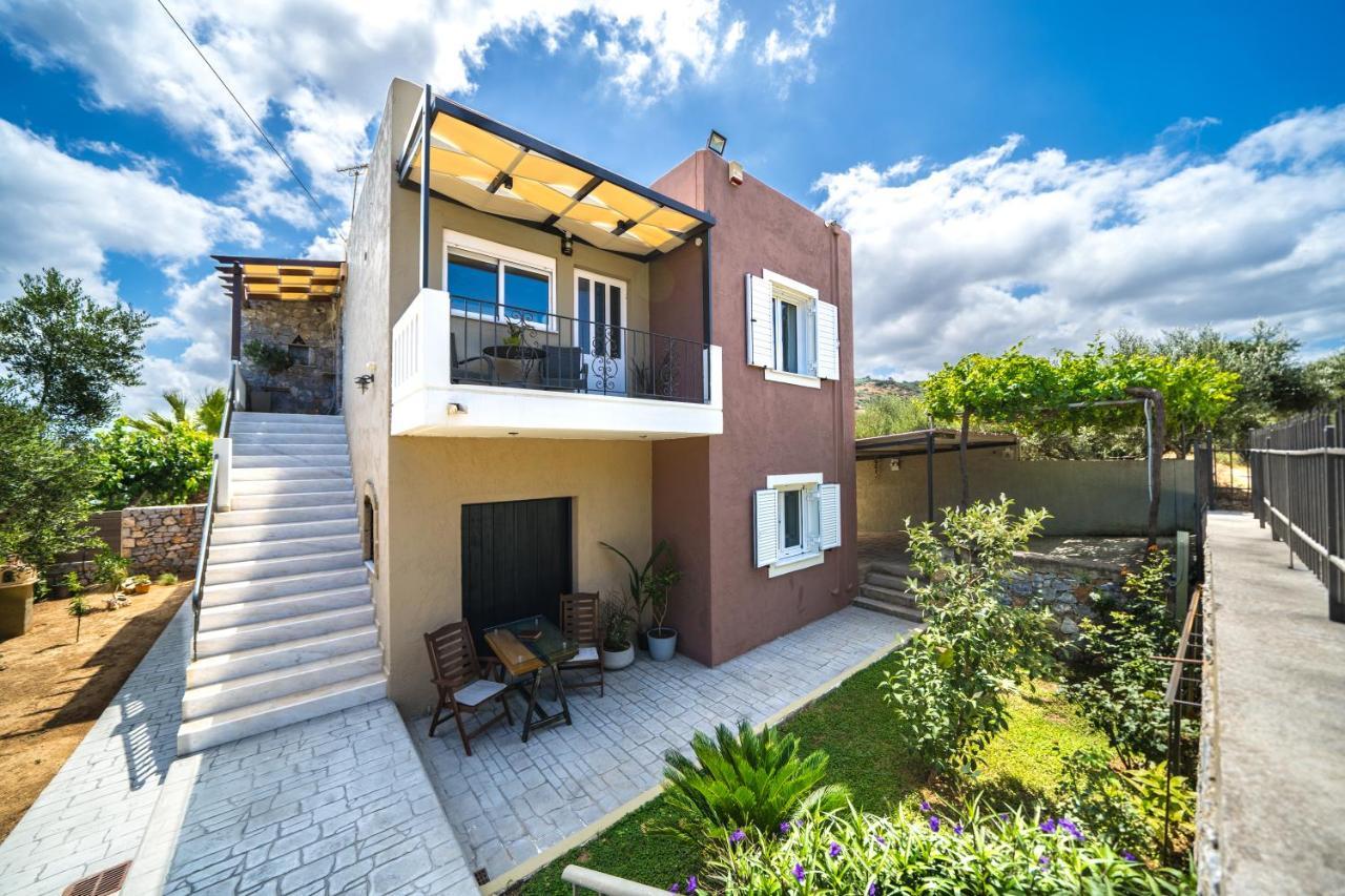 Petronila Luxury Villa With Heated Private Pool Kíssamos Exteriér fotografie